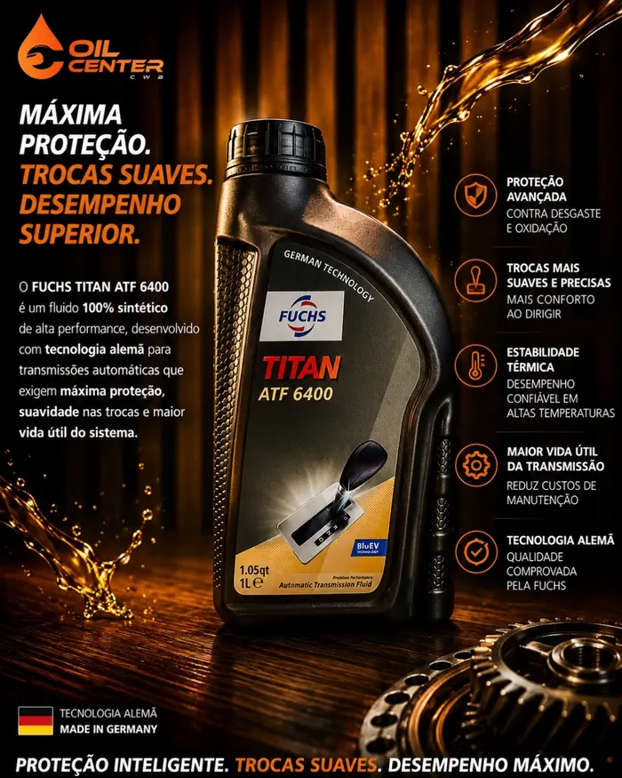 Fuchs Titan ATF 6400 - fluido premium para transmissão automática