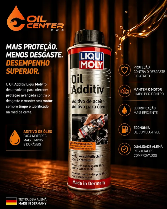 Liqui Moly Oil Additiv - aditivo para óleo do motor